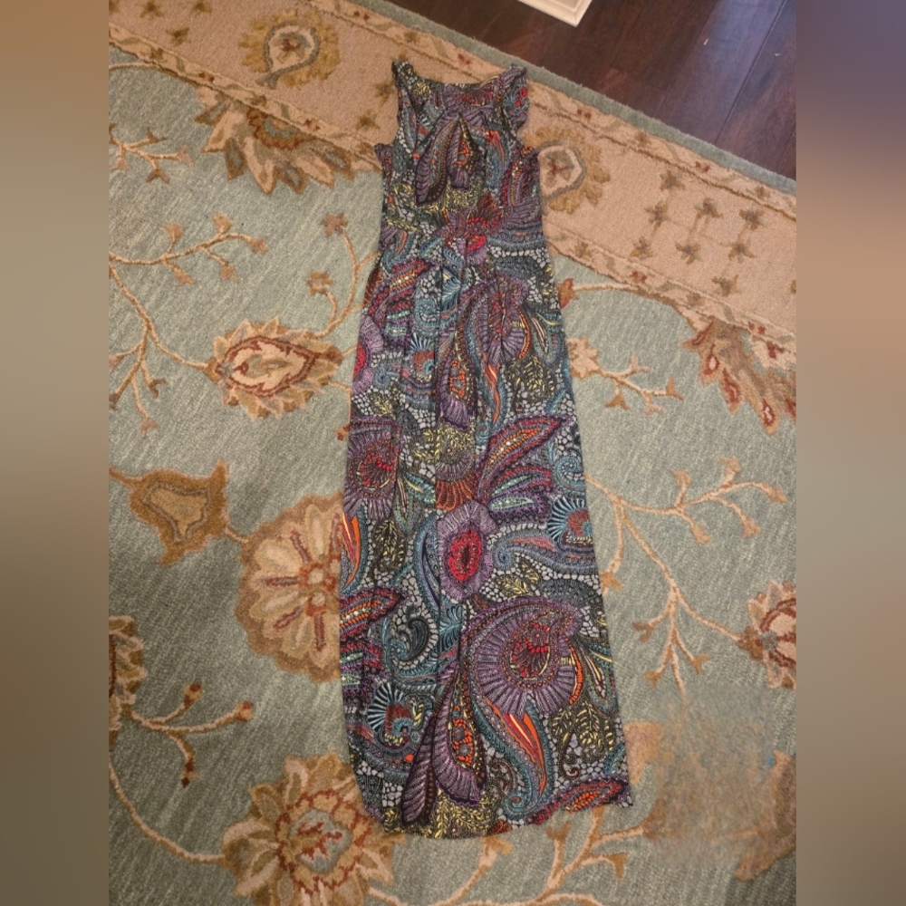 Soma Colorful Paisley Maxi Dress